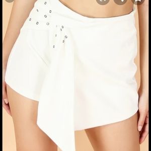 Boom Boom Jeans White Skort